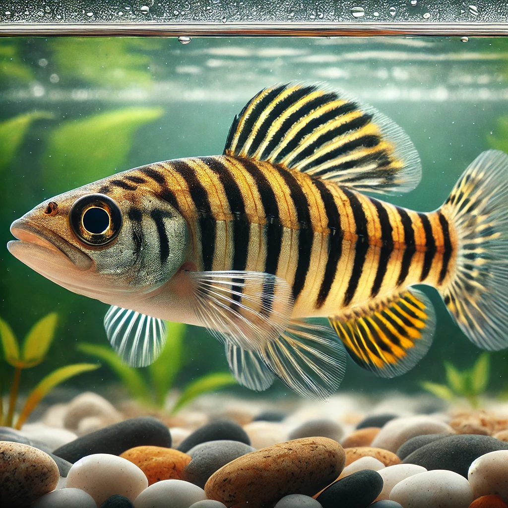 Barbus fasciatus Skægget