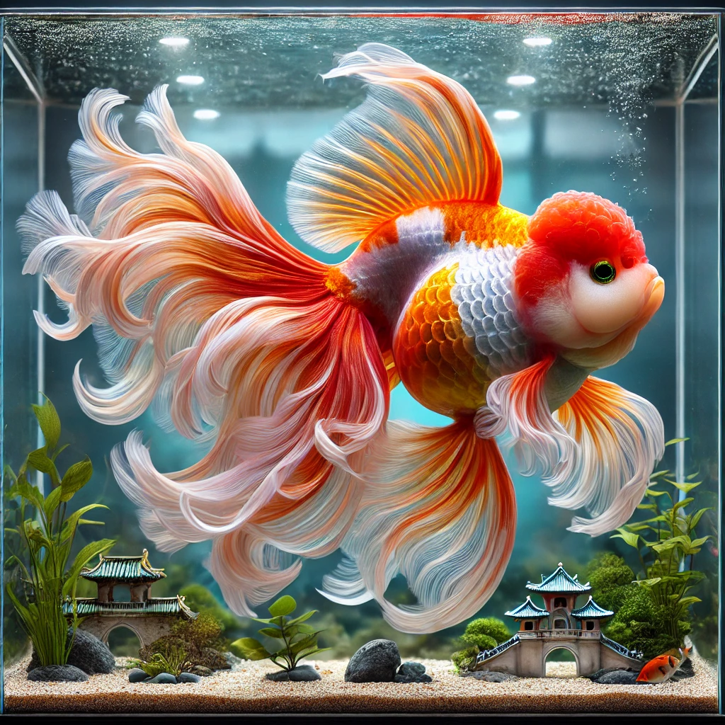Carassius auratus japonais Japansk guldfisk