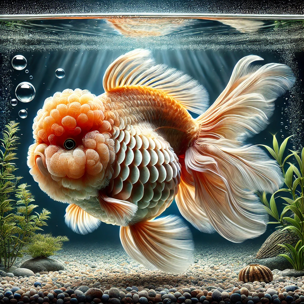Carassius auratus pompon Pom Pom