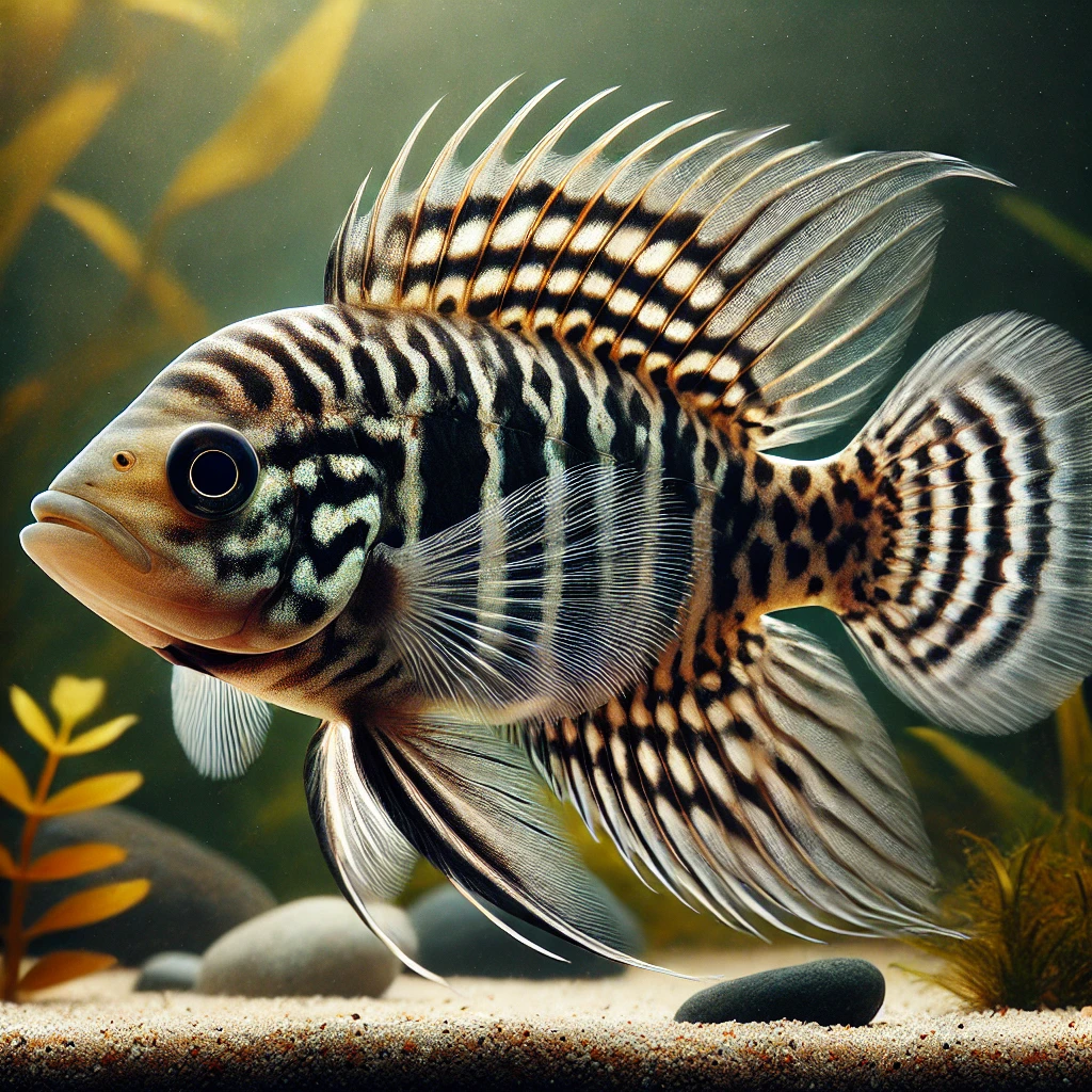 Crenicara filamentosa Gitter cichlid