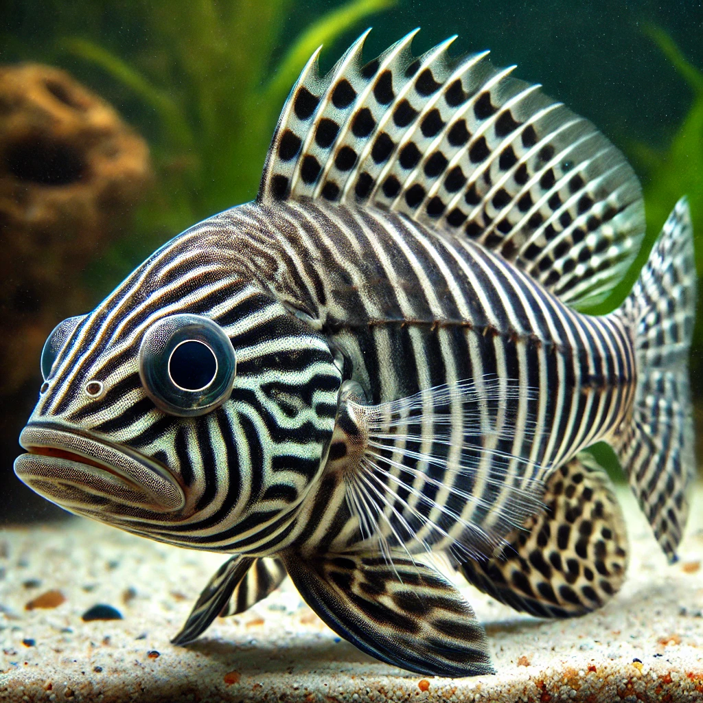 Ctenopoma fasciolatum (Stribet ctenopom)