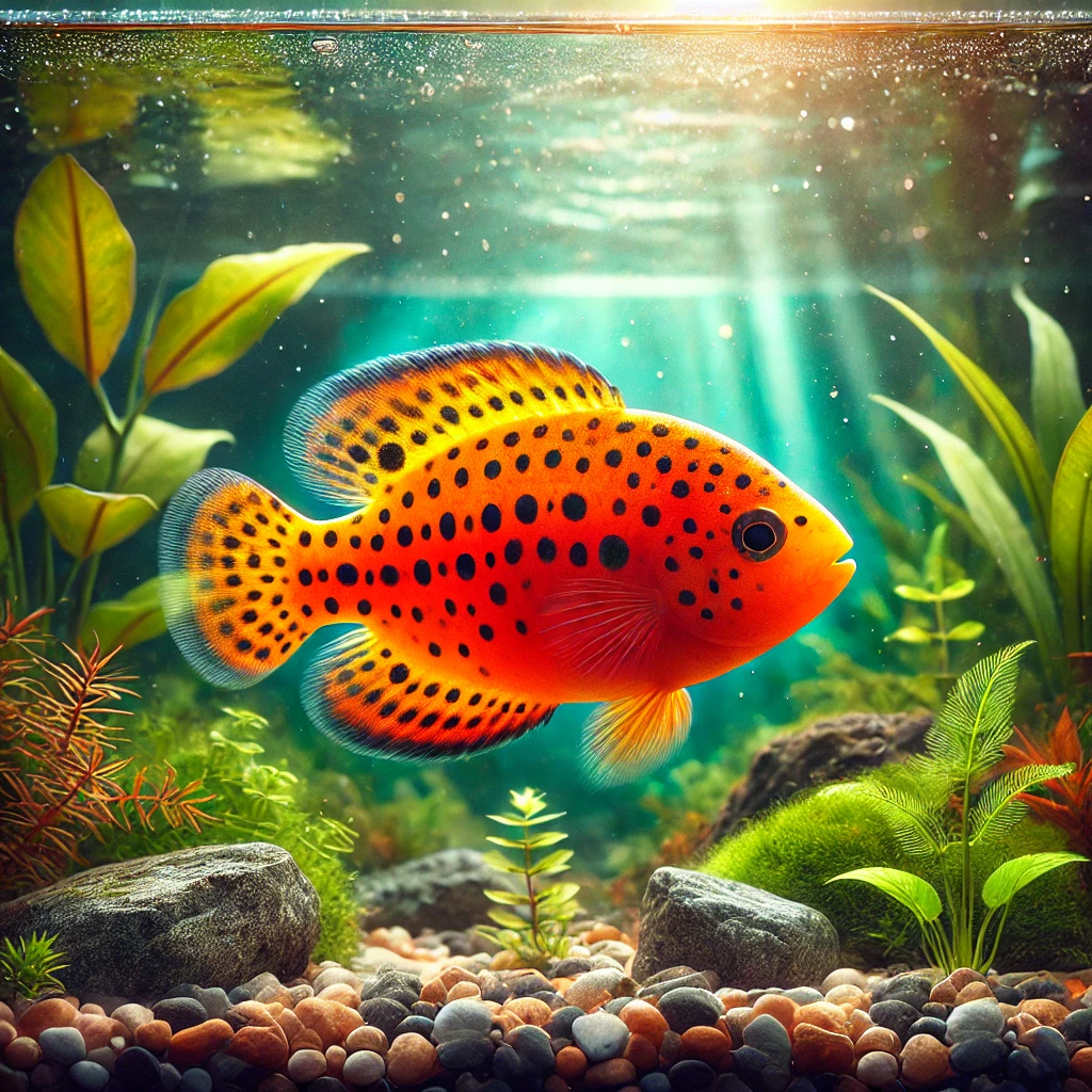 Etroplus maculatus (Orange kromid)