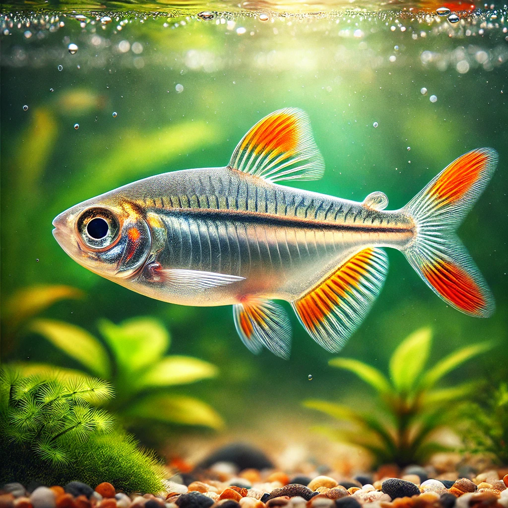 Hasemania nana (Kobbertetra)