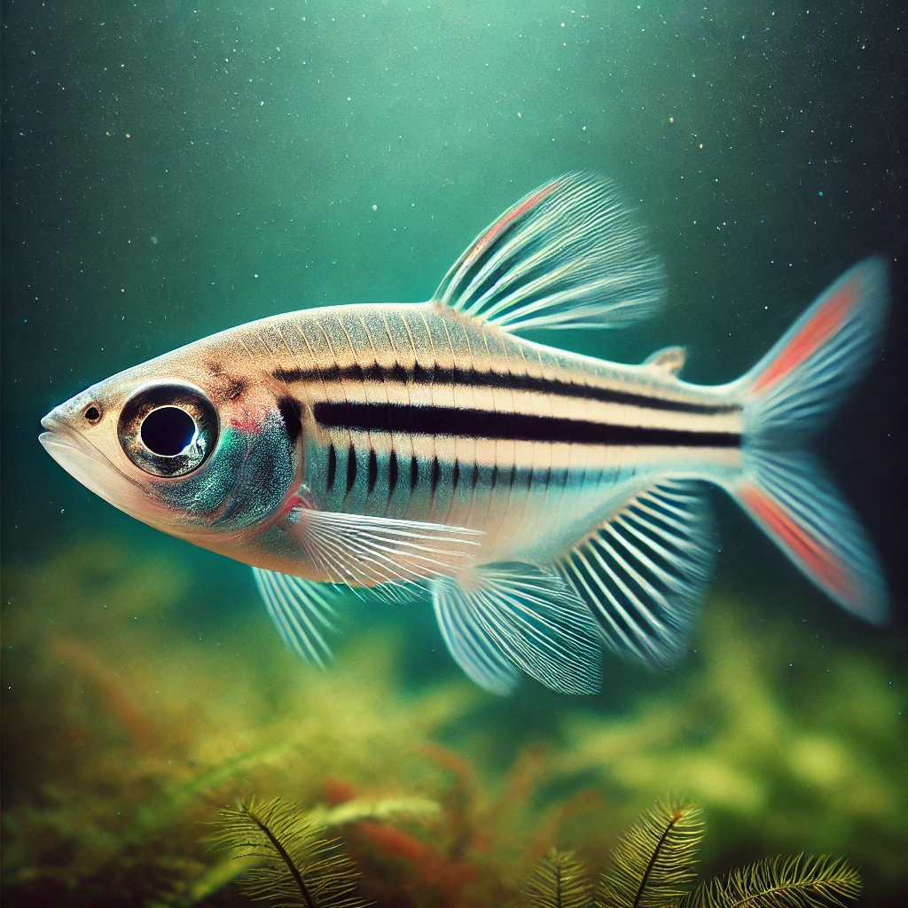 Hyphessobrycon bifasciat... Gul tetra