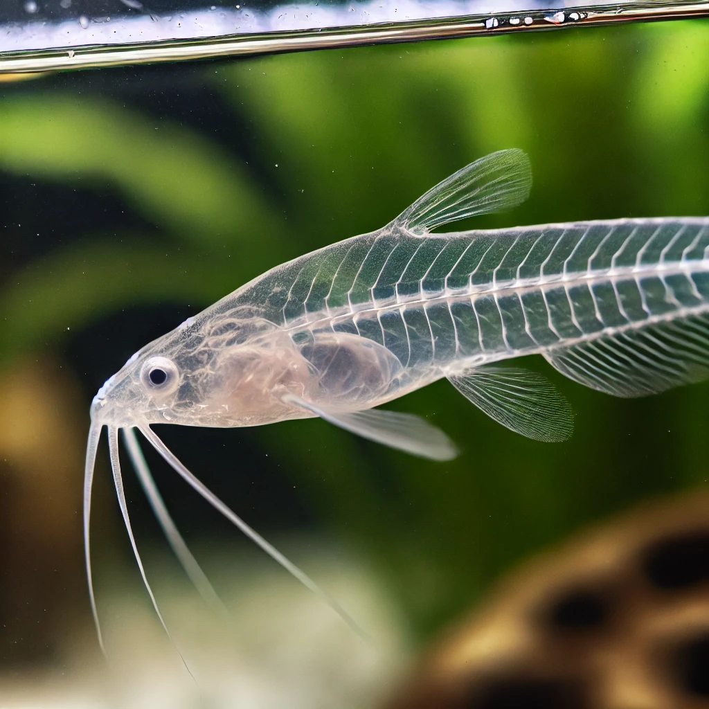 Kryptopterus bicirrhis Glas havkat