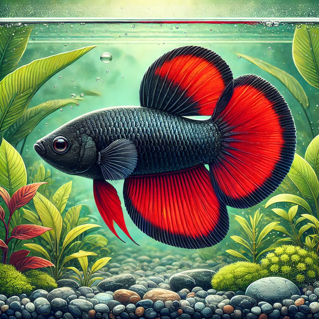 Labeo bicolor (Rød hale)