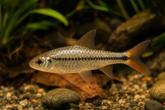 Barbus melanympyx (Skægget melaryMpyx)