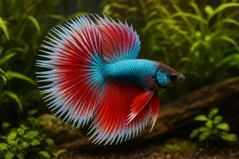 Betta splendens halfsun Fighter