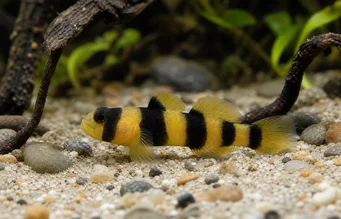 Brachygobius xanthozona (Bourdon Fish)