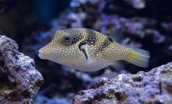 Canthigaster margaritatus (Canthigaster-Paon)