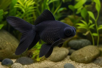 Carassius auratus moor (Hede)