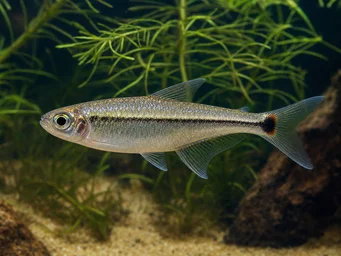 Hemigrammopetersius septentrionalis Nordafrikanske Tetra-Néon