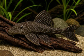 Hypostomus plecostomus Pleco, skive, sugende