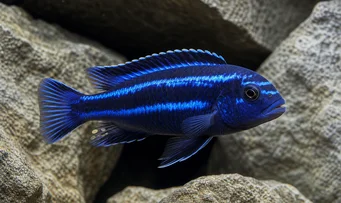 Melanochromis cyaneorhabdos Melanochromis USGANOO
