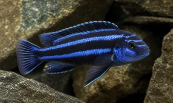 Melanochromis johanni Cichlid Cobalt