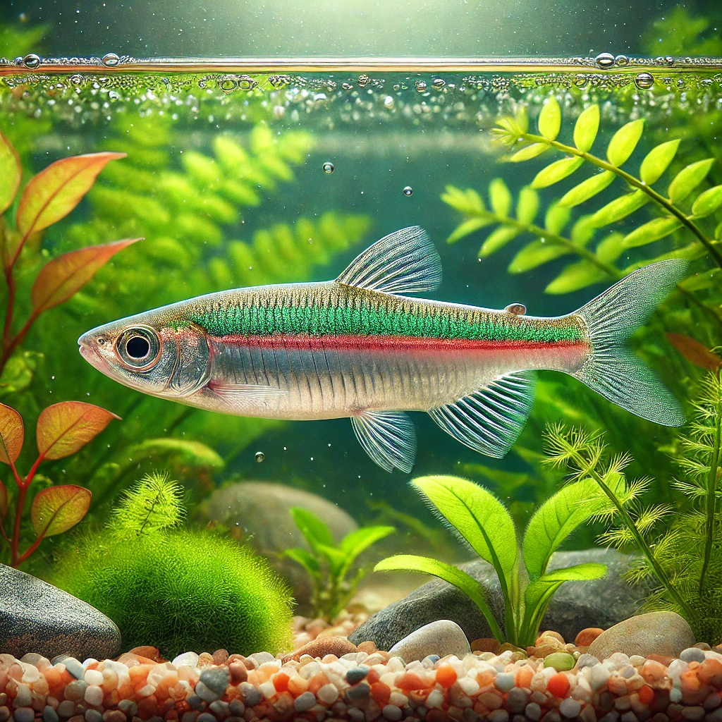 Rasbora borapetensis Rød