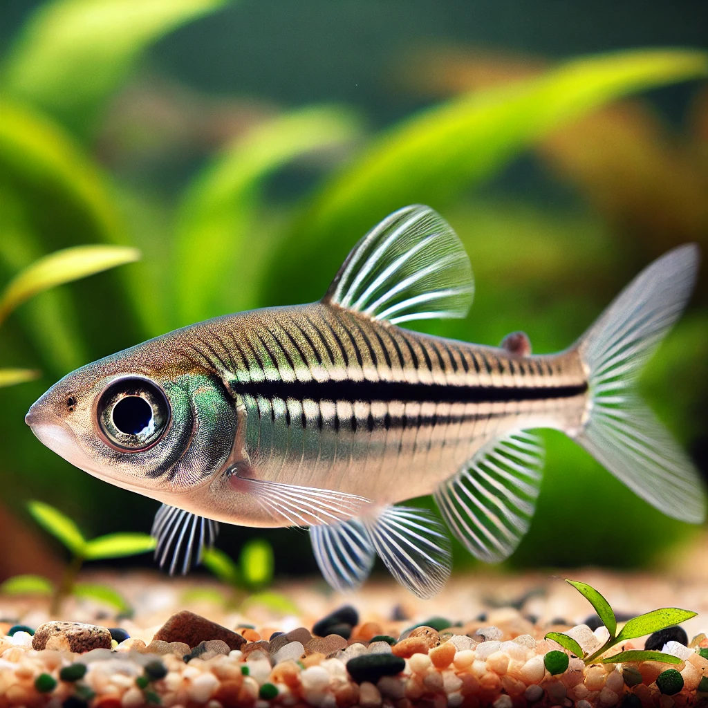 Rasbora trilineata (Rasbora saks)